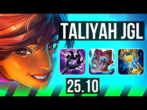 TALIYAH vs XIN ZHAO (JGL) | Rank 2 Taliyah, Rank 6, 1000+ games | EUW Challenger | 25.10