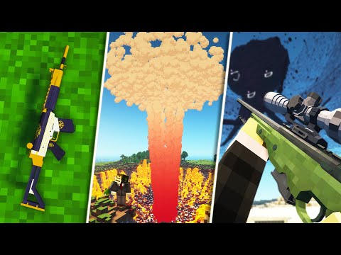 Monky - 10 Amazing Minecraft Gun Mods Of All Time (1.20.1 & Another versions) For Forge ＆ Fabric