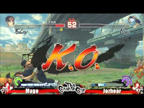 Mago vs Jozhear Canada Cup 2010 SSF4 Exhibition #2