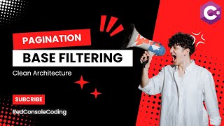 Download the video "How to implement Base Filtering and Pagination in .NET and C# - Clean Architecture"