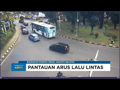 NTMC POLRI - PANTAUAN ARUS LALU LINTAS SIANG 22 OKTOBER 2015