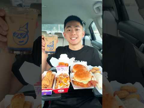 Trying Everything From Jack-In-The-Box 🔥 #shorts