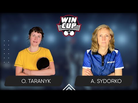 15:30 Olena Taranyk - Anzhela Sydorko West 3 WIN CUP 14.08.2024 | Table Tennis WINCUP