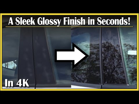 How To Renew Faded Door Pillar Trims (EASY HACK) | Step-by-Step DIY Tutorial & Review | In 4K!