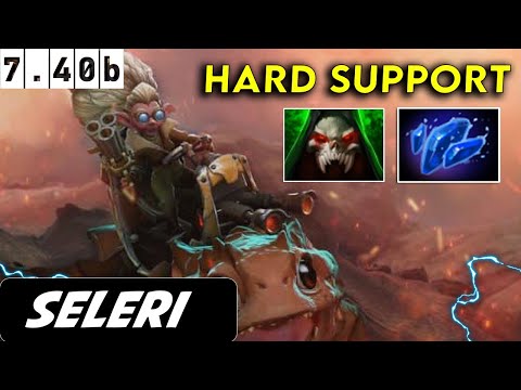 Seleri Snapfire Hard Support - Dota 2 Patch 7.40b  Pro Player Full Gameplay