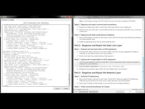 3.1.2.7 Packet Tracer - Troubleshooting Serial Interfaces