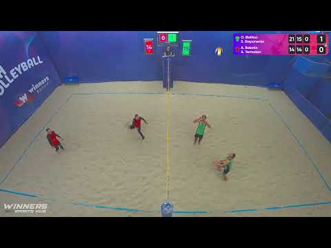 22:45 O. Bielikov / S. Stepanenko - A. Bakotin / A. Yermakov 28.10.2022 | Winners Beach Volleyball