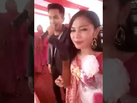 bersama YOGIE KDI dan AYUDIA KDI acra syukuran pelantikan BUPATi dan WABUB sarolangun