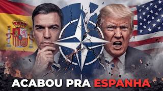 Espanha bloqueia bases dos EUA e Trump faz AMEAÇA histórica