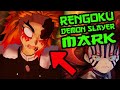 Akaza Vs MARKED Rengoku FAN ANIMATION