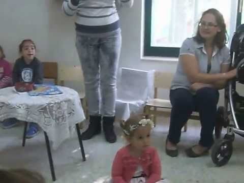 Parents and friends bless Maayan for Birthday