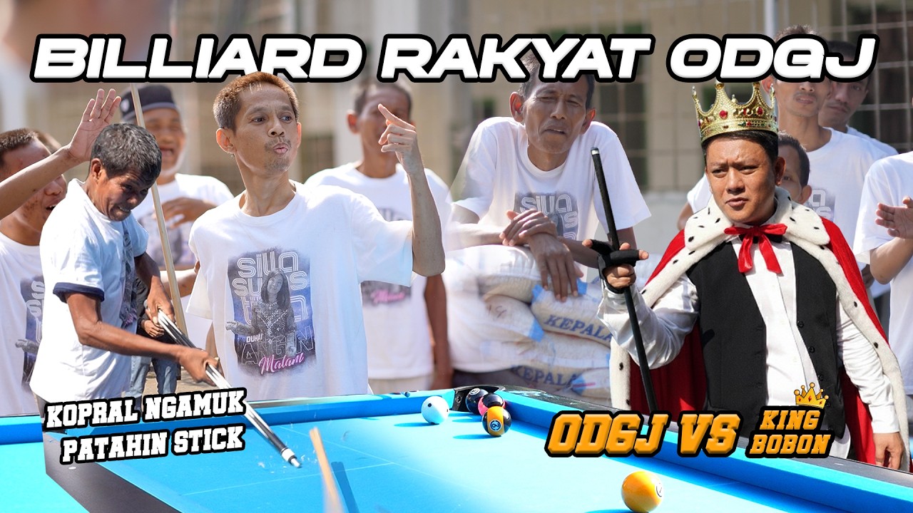 BIKIN KOMPETISI BILIAR BARENG ODGJ MALAH HANCUR SEMUANYA! 