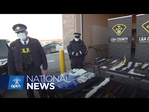 OPP on execution of a search warrant in Tyendinaga Mohawk Territory | APTN News