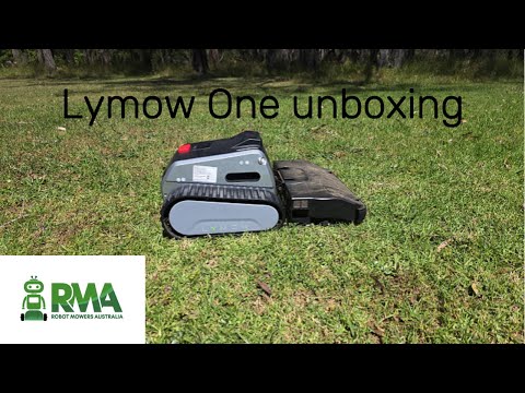 Lymow One Robotic Lawn Mower Unboxing - Robot Mowers Australia