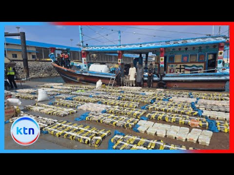 Jeshi la Navy lawakamata raia sita wa Iran na dawa za kulevya za thamana ya 8.2B jijini Mombasa
