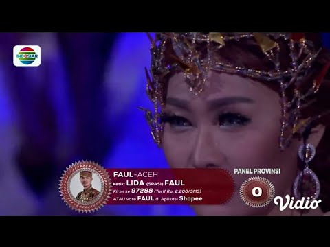 Inul Sampai Menangis - Faul Aceh Ft.Ruth Sahanaya-Andaikan Kau Datang- Konser Grand Final Lida 2019