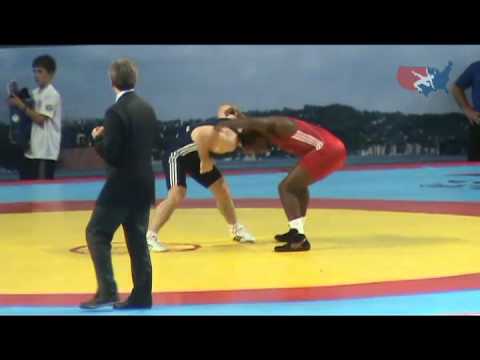 2011 Worlds Greco Semis - Manuchar Tskhadaia (GEO) vs. Justin Lester (USA)