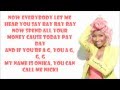 Nicki Minaj - Starships Lyrics Video 