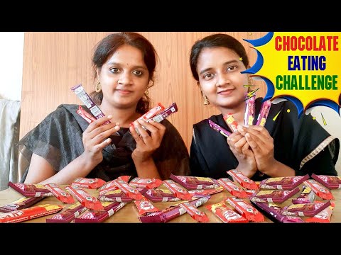 Chocolate Eating Challenge In Telugu | KitKat Eating Challenge | Eating Challenge | Chocolate Eating