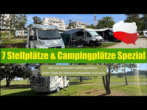 7 Camping- & Wohnmobilstellplätze Spezial - Polen mit dem Wohnmobil