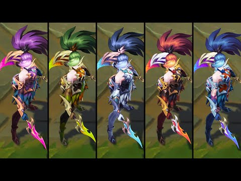 All Coven Akali Chromas (League of Legends)