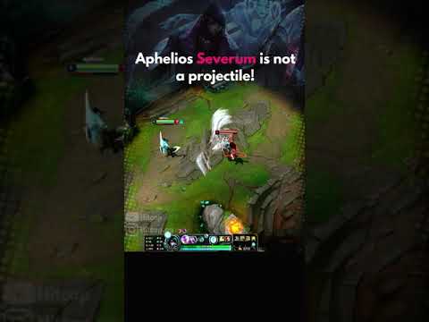 Aphelios Severum against Windwall #shorts