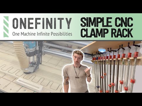 EP5 Onefinity CNC - Quick & Easy CNC Clamp Rack
