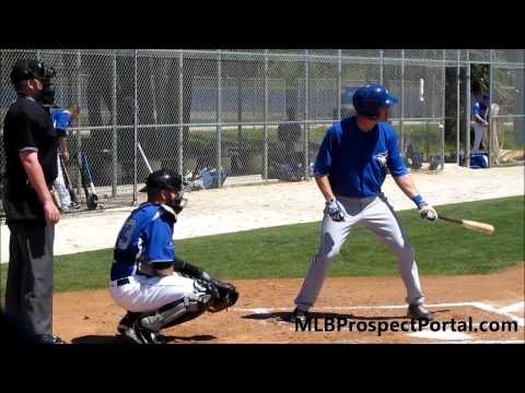 Mitch Nay, Toronto Blue Jays 3B prospect batting