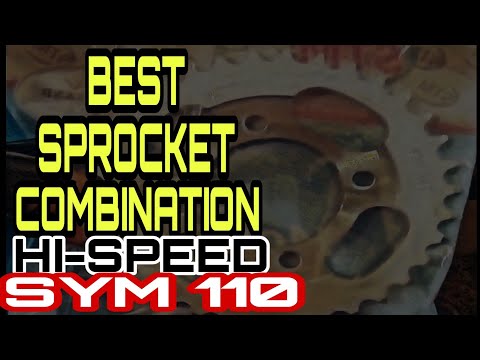 SYM SPROCKET COMBINATION | HISPEED