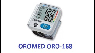 Oromed ORO-168 - відео 1