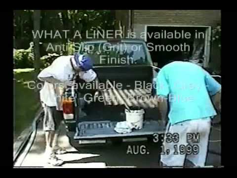 Truck Bed Liner Metal Coating - DIY Liquid Pickup Truck Bedliner  also a Undercoating