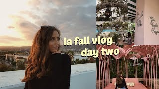 LA FALL VLOG DAY 2 | THE PERFECT DAY, THE GROVE, GLOSSIER, AND MORE!
