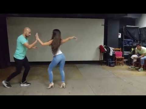 SALSA EN LINEA - Amor de Dios - Sergio y Noelia - Avanzado MAYO/16