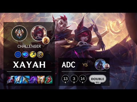 Xayah ADC vs Aphelios - EUW Challenger Patch 11.24