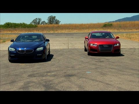 Car Tech Audi A7 vs BMW 640i Gran Coupe