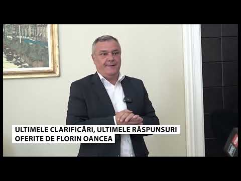 Ultimele clarificări, ultimele răspunsuri oferite de Florin Oancea