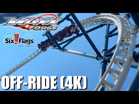 Off-ride footage of a Maxx Force train