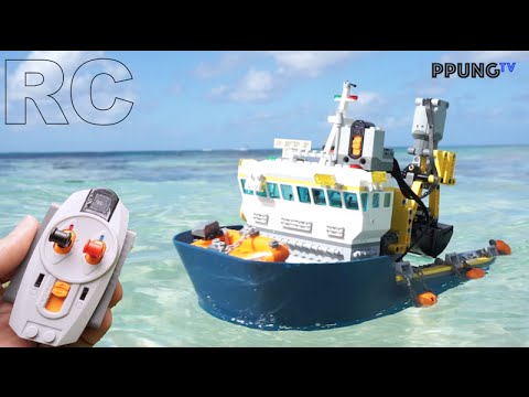 Vidéo LEGO City 60095 : Le bateau d'exploration