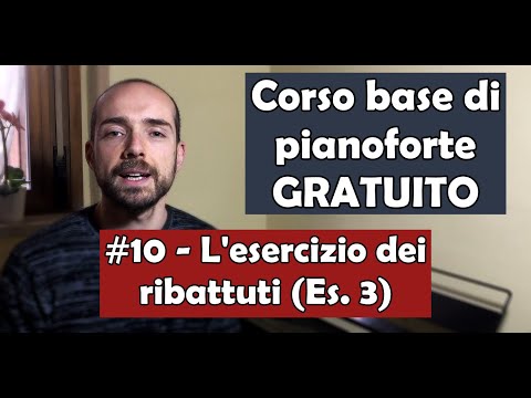 Basic Piano Course (FREE), Lesson 10: Repeated Notes Exercise (Ex. 3)