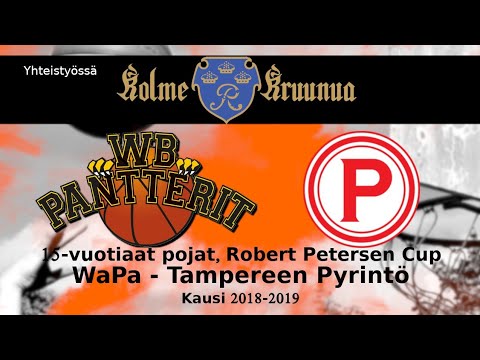 WB-Pantterit - Tampereen Pyrintö, Robert Petersen Cup