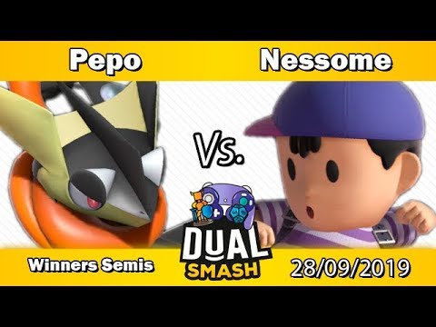 [DUAL SMASH X] Winners Semis: Pepo (Greninja) Vs. Nessome (Ness)
