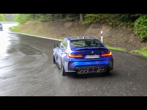 WORLDS LOUDEST DECAT BMW M3 G80 With 700HP - Crazy Drifting And Nürburgring Onboard FAST!