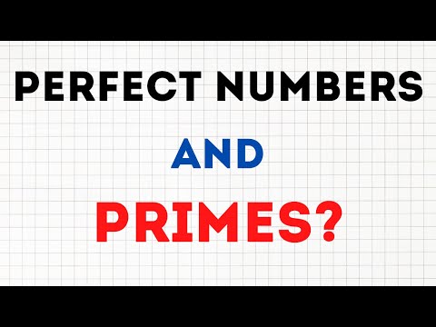 Perfect numbers and Primes?!