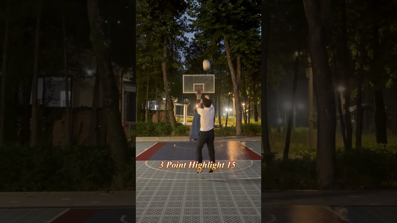 제헌절~ 3점슛 하이라이트 15개~!^^ [ BGM : 넬 “기억을 걷는 시간” ] #3pointshooter #51세농구초보 #5시모닝농구슛