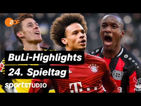 Alle Spiele, alle Tore | Bundesliga, 24. Spieltag 2021/22 | sportstudio