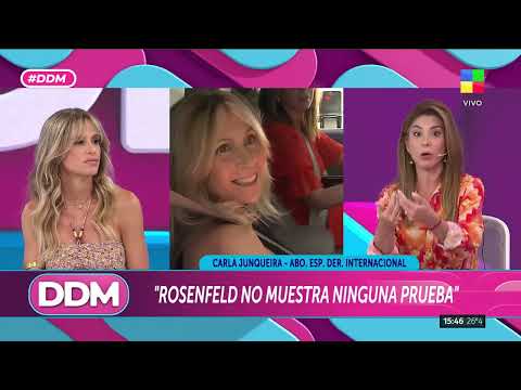 🔥 CARLA JUNQUEIRA VS. ANA ROSENFELD: EL DESCARGO DE LA ABOGADA BRASILEÑA