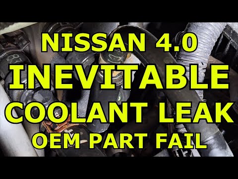 Nissan Heater Hose T-Fitting Coolant Leak Dorman UPGRADE OEM Design Fail Xterra Pathfinder Frontier