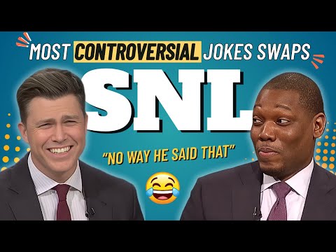 Wild Joke swaps by Michael Che & Colin Jost - SNL