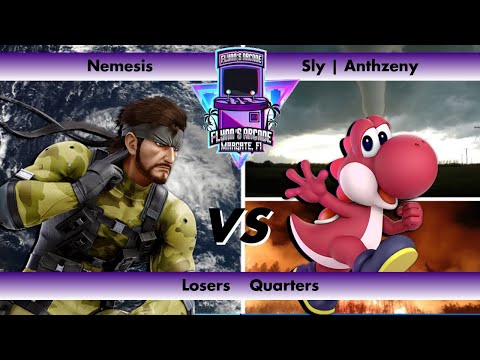 Flynn's Arcade 084 Losers Quarters - Nemesis (Snake) vs Anthzeny (Yoshi) SSBU Tournament 2023