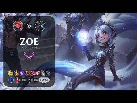 Zoe Mid vs Ekko - EUW Master Patch 12.21